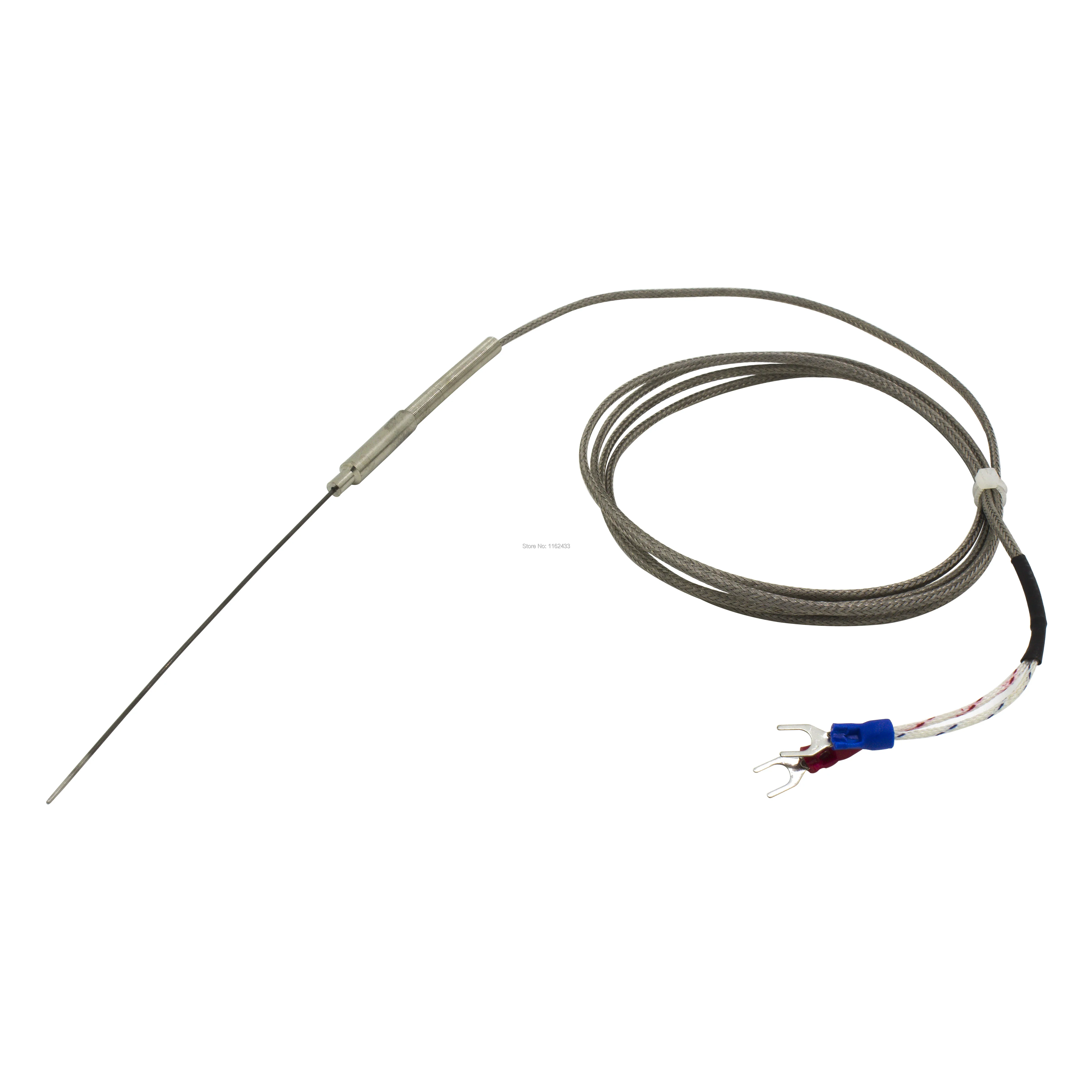 

FTARP08 K type 5m metal screening cable 100mm flexible probe thermocouple temperature sensor