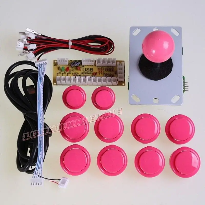 Cdragon DIY Arcade Joystick Kit For game Player PC Computer Games To Arcade Joystick Buttons