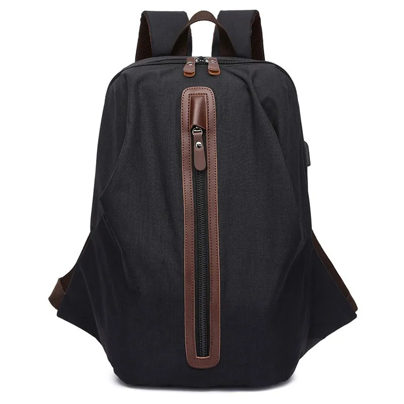 Canvas Bagpack Sac A Dos Vintage Travel Rucksack Men Shoulder Backpack Black Mochila Masculina School Bags For Teenage Plecak