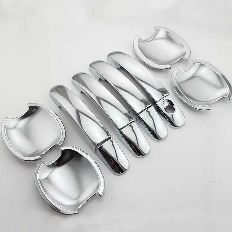 My Good Car ABS Chrome Trim Car Door Handle Protection Cover For Ford Focus 2 3 4 MK2 MK3 MK4 Auto Sticker Accessories