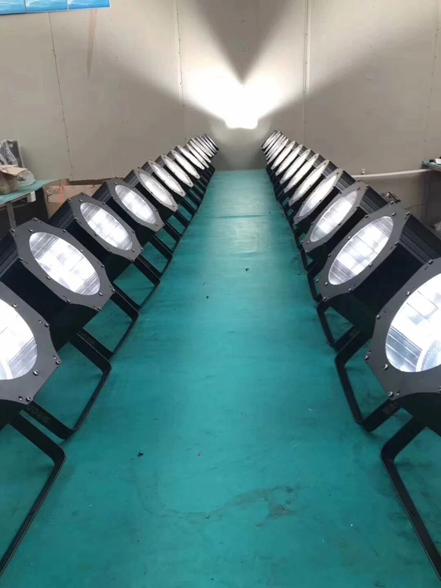 Zoom LED Par 5-50 Degree LED 300W COB LED Par Light  Warm White + cold White 2in1  Stage Disco Light led Par 64