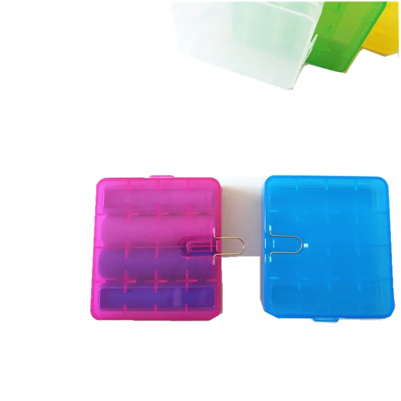 4 x 18650 battery storage box New Hard Plastic battery Protective case 18650 holder box case