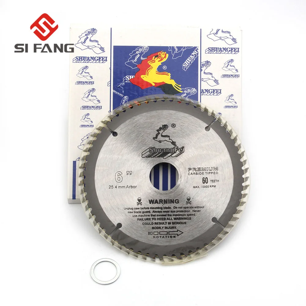 SI FANG-أداة دوارة من سبائك الكربيد ، 60-100 أسنان ، 4 إلى 12 بوصة ، ذات جودة عالية ، تستخدم لقطع الخشب والألمنيوم
