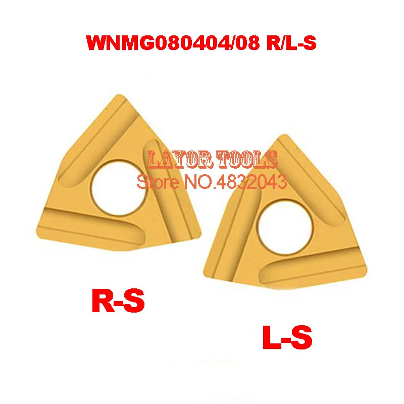 HOT SELL Cutting Tool 10PCS WNMG080404 / WNMG080408 R-S L-S tungsten carbide turning insert ,Carbide Blade TURNING TOOL WNMG432