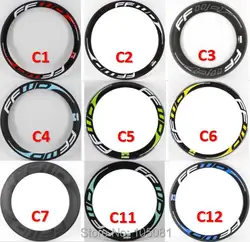 New 700C 38 50 60 88mm Road bike Racing aero 3K UD 12K full carbon fibre bicycle tubular clincher tubeless rims carbon wheels