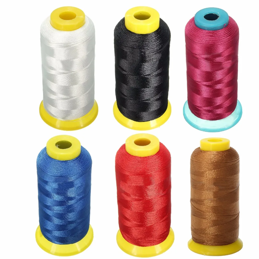 New 1300m 0.2mm  Thick Nylon Silk Beading Thread String Cord Spool Jewelry Findings 6 Colors