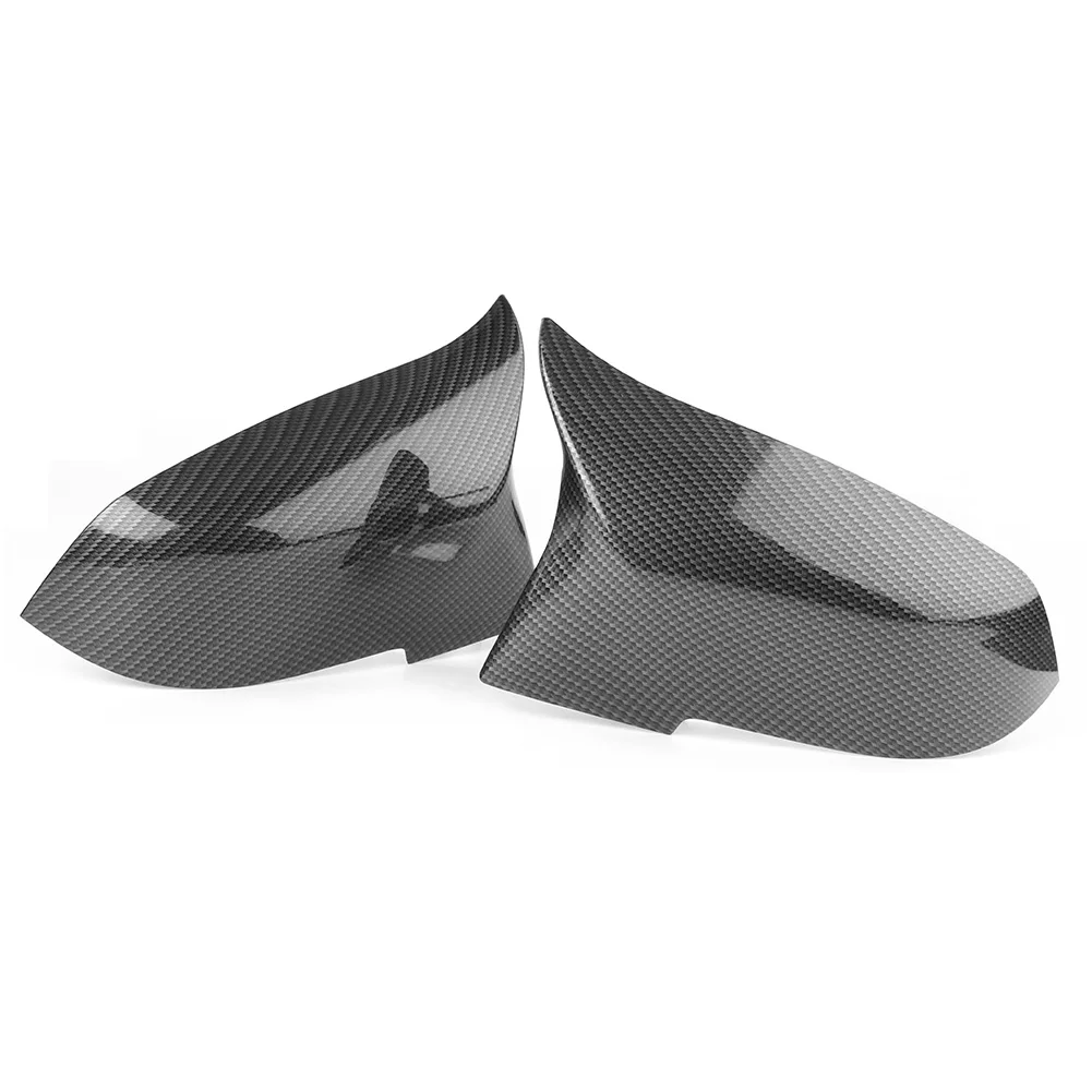 Car Door Rear View Side Mirror Cover Trim For BMW F20 F21 F22 F23 F30 F31 F32 F36 X1 E84 F87 M2 Carbon Fiber Styling