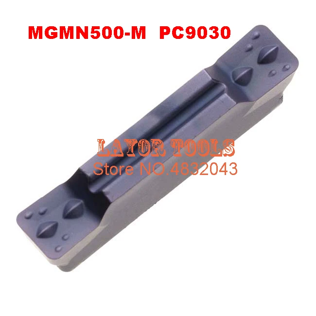 MGMN500-M PC9030,MGMN500 Two-headed Cnc Cutting Coated Carbide Turning Insert For Grooving Holder Mgehr & Mgivr