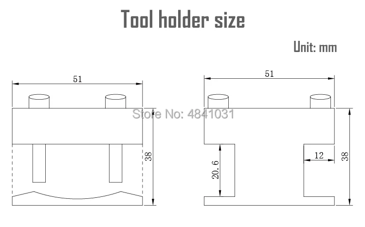 adjustable angle lathe tool holder SIEG S/N: 10136/C2/SC2/C3/CJ0618