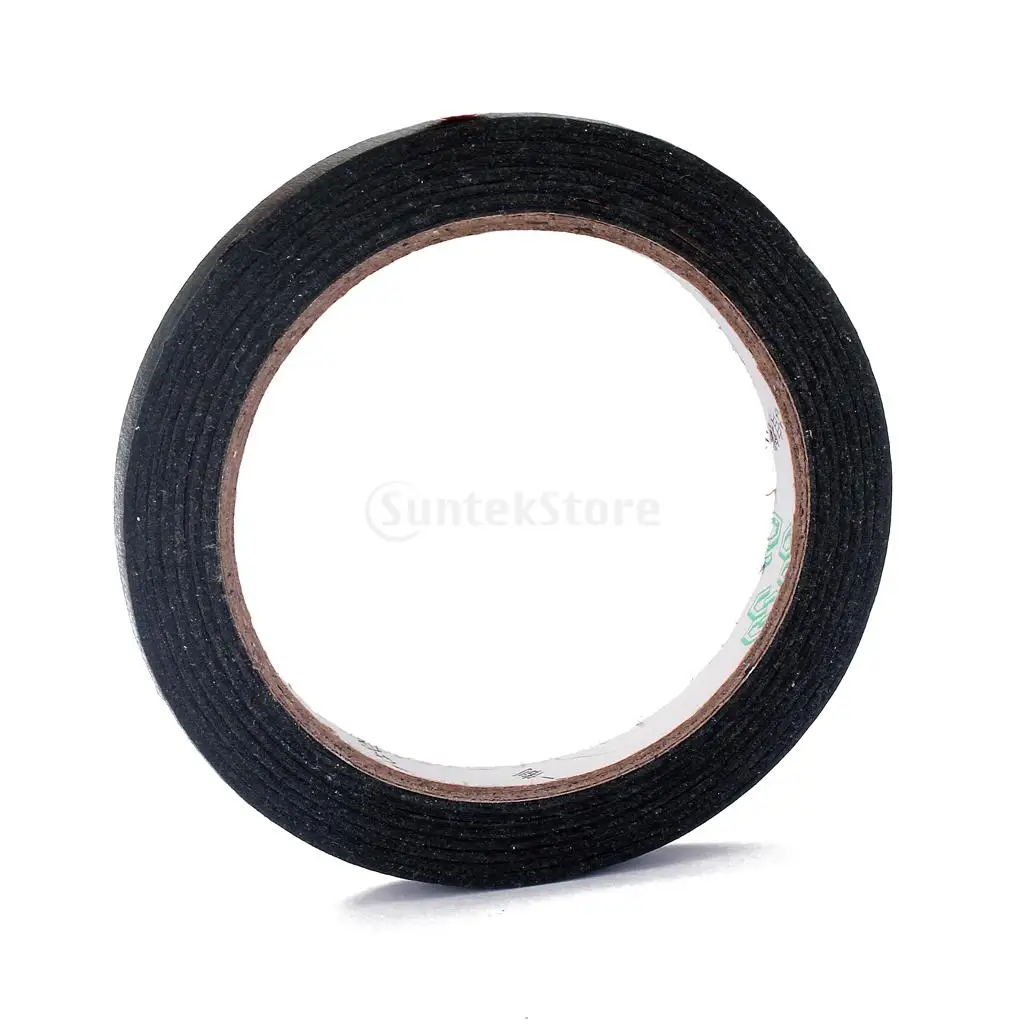 Guitar Pickup Humbucker Black PVC Electrical Insulation Adhesive Tape W 8mm