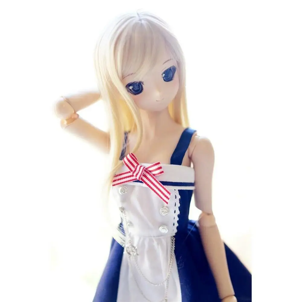 [wamami] Dark Blue Dress Sui /Dress 1/4 MSD 1/3 SD DZ AOD BJD Dollfie