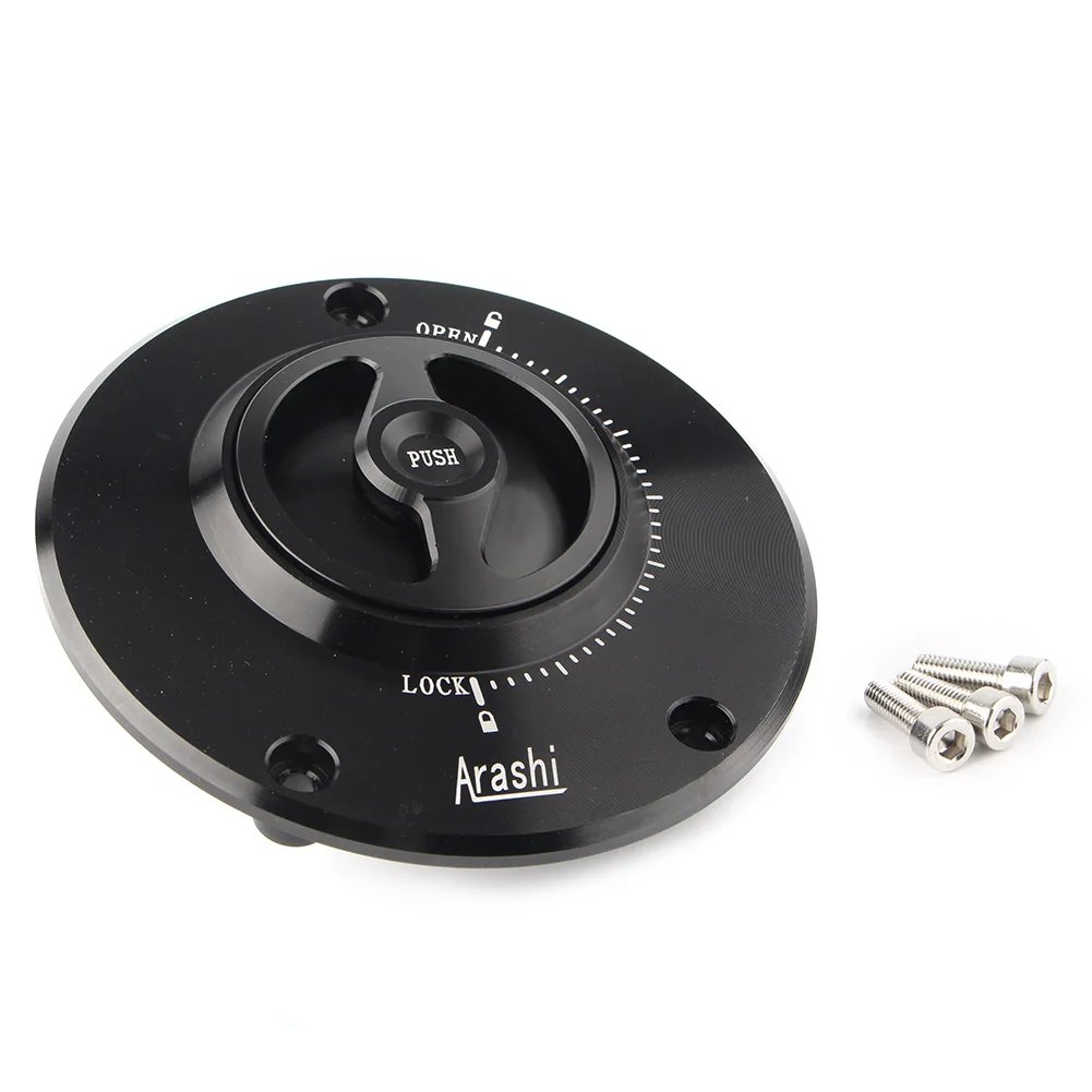 Motorcycle Keyless Cover Fuel Gas Tank Cap For Kawasaki ZX6R ZX10R ER6F ER6N 2009-2018& Z750 2007-up Z800 2013-up Z1000 2010-up