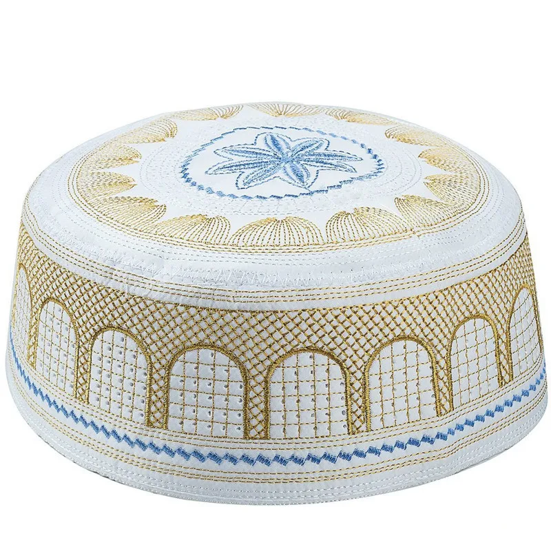 

Saudi Arabia Mens Moslim Prayer Hats Islamic Bonnet Jewish Kippah Skull Cap Indian Hat Topi Kufi Namaz Beanie Gorro Musulman