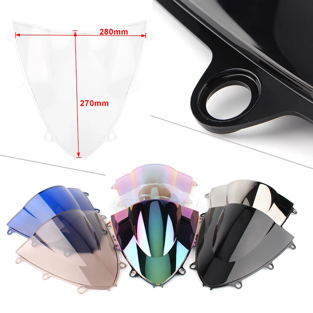 CBR1000RR 2008-2011 Motorrad Windschutzscheibe Double Bubble Für Honda CBR 1000 RR 1000RR 2008 2009 2010 2011 ABS Kunststoff