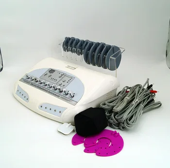 AURO New Russian Waves Microcurrent EMS Electric Muscle Stimulator Body Massager Weight Loss Electro Myostimulation Machine Spa