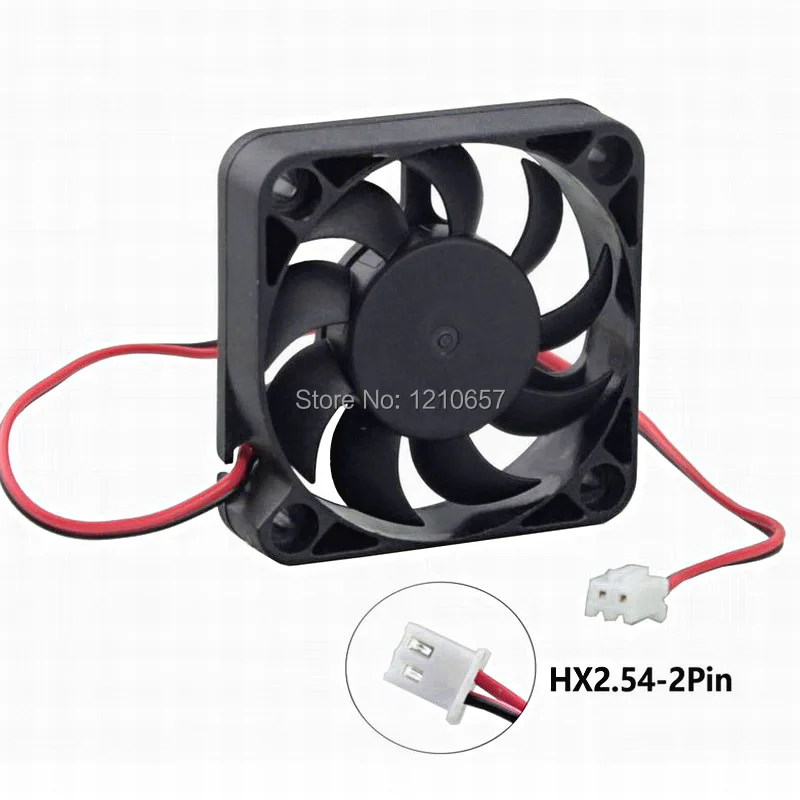 10 Pieces LOT Gdstime 50mm 5010 5cm 50x10mm DC 24V 2Pin Heatsink Radiator Cooler Fan