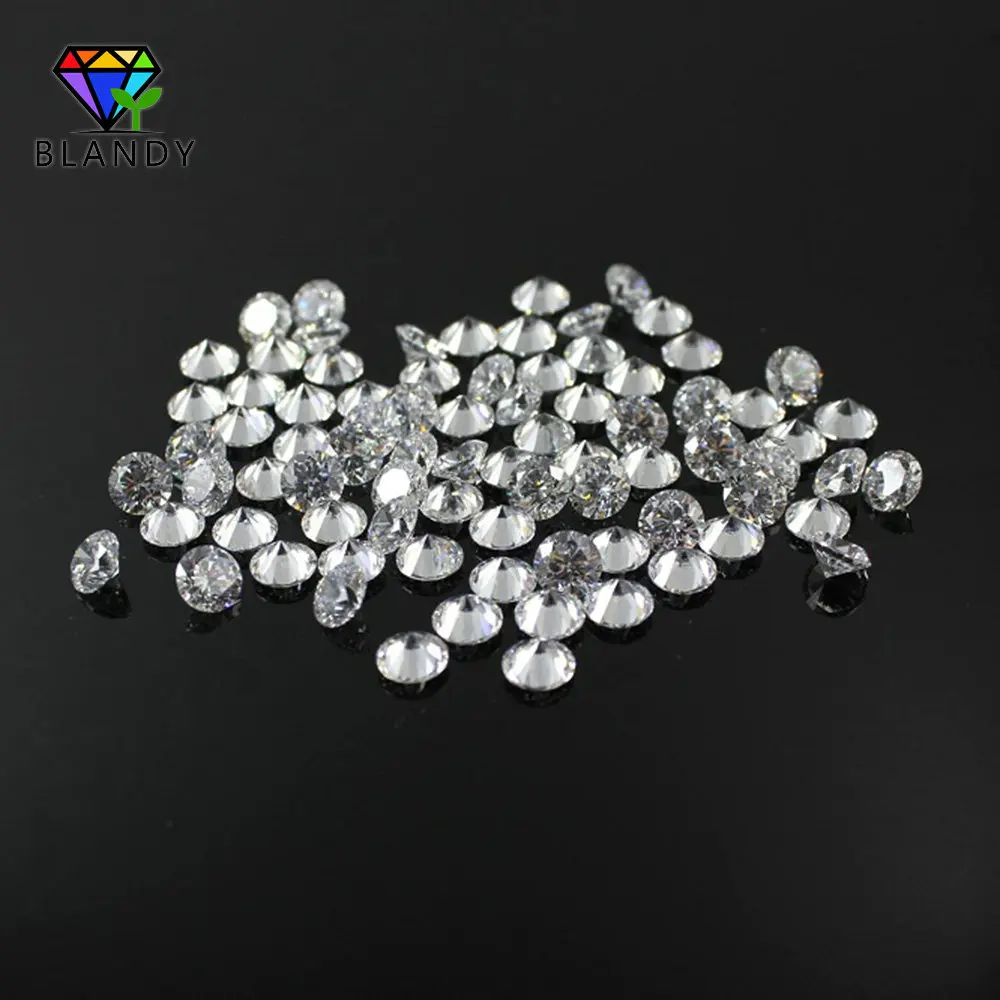 1pc/Lot 3.0~12.0mm D Color Round Brilliant Cut Loose White Moissanites Stone For Jewelry