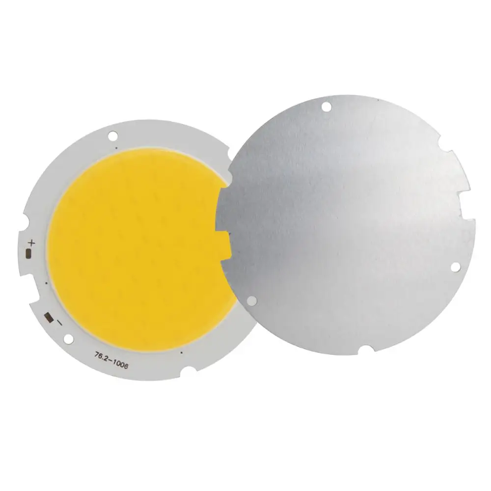 allcob 76mm Round LED COB Light Source 20W 30-33V DC High Lumen High Power Module chip on board for downlight