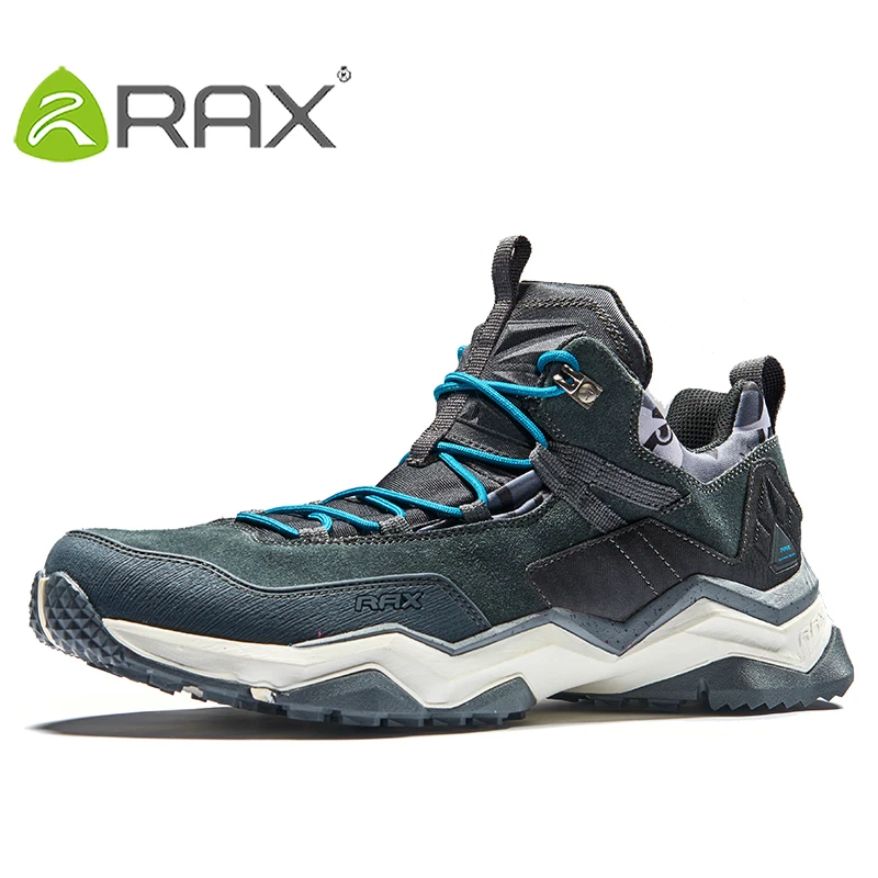 

RAX Waterproof Hiking Shoes CoupleClimbing Backpacking Trekking Mountain Boots for Men Outdoor with Cushiong Insole and Midsole