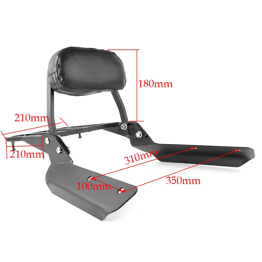 CTX700N DTC Backrest Sissy Bar Luggage Rack For Honda CTX700 CTX700D CTX700N 2014 2015 2016 2017 2018