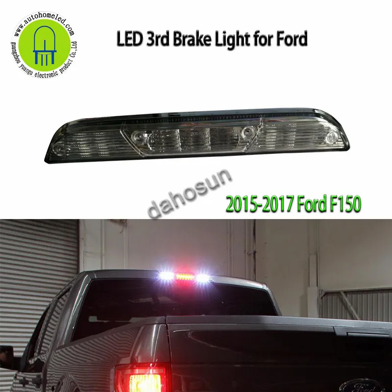 

Black LED Third Brake Rear 3rd Tail Stop Cargo Light for Ford 2015-2017 F150