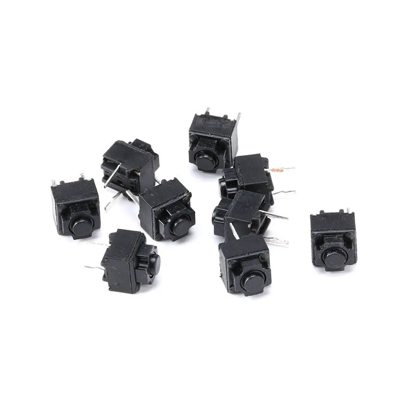 10PCS Kailh Mute Button 6*6*7.3 Silent Switch Wireless Mouse Wired Mouse Button Micro Switch 6X6X7.3MM