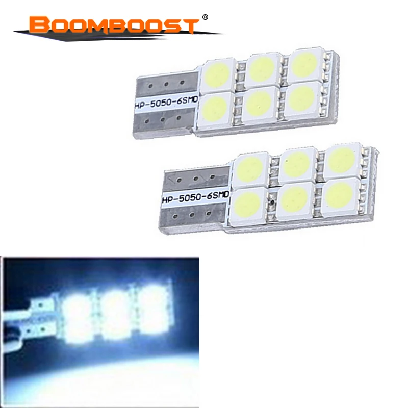 Indicator Light Parking Lamp 2X5W w5w T15 158 168 194 5050 6smd LED the wide lights DRL car daytime running light LED bulbs