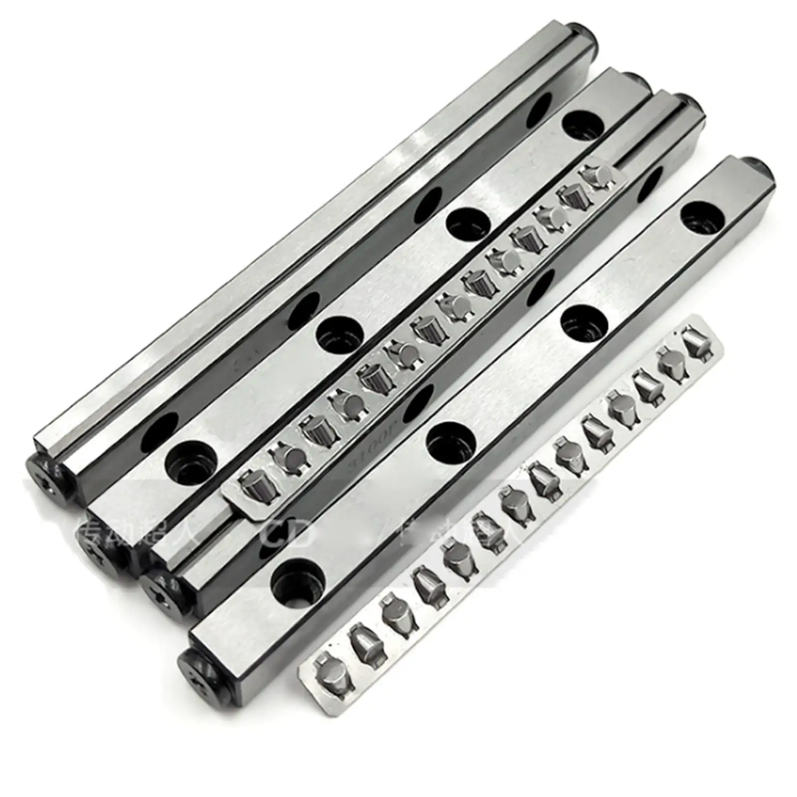 (4 Guides+2 Holders) Set Stroke 58mm Cross Roller Guide Linear Precision VR3100 VR3-100x14Z