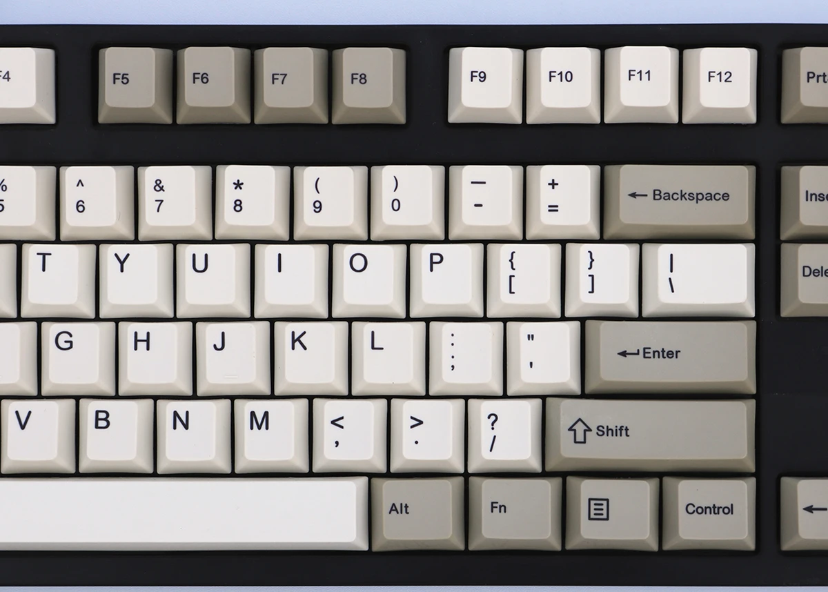 Imagem -03 - Chaves Pbt Cherry Profile Tintura Sublimação Retro Keycap Teclado Mecânico Tampões para Corsair Razer Ikbc Cereja Filco 108 130