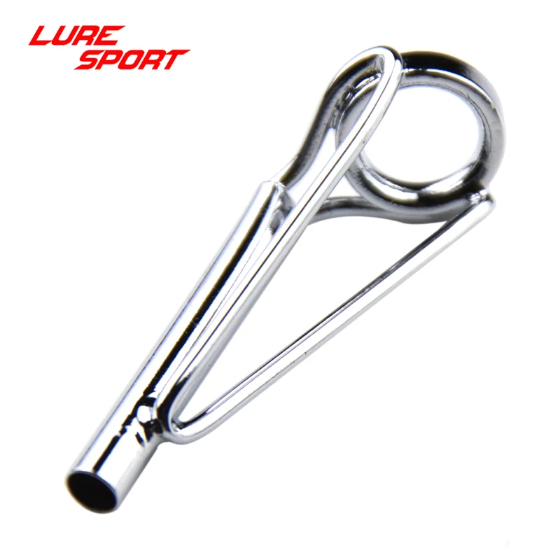 LureSport 3pcs Heavy Duty  AT Top Guide Steel Ring Silver Steel frame Boat Rod Building component Repair DIY Accessory