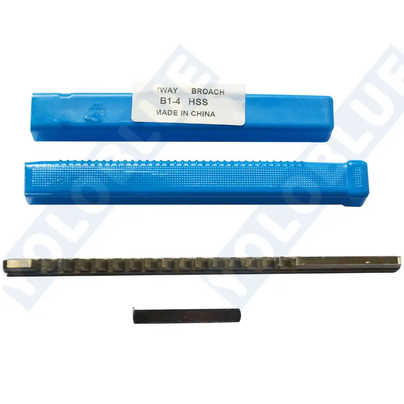 4mm B1 Push-Type Keyway Broache Metric Size HSS Keyway Cutting Tool for CNC