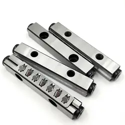 (4 Guides+2 Holders) Set Stroke 28mm Cross Roller Guide Linear Precision VR3050 VR3-50x7Z