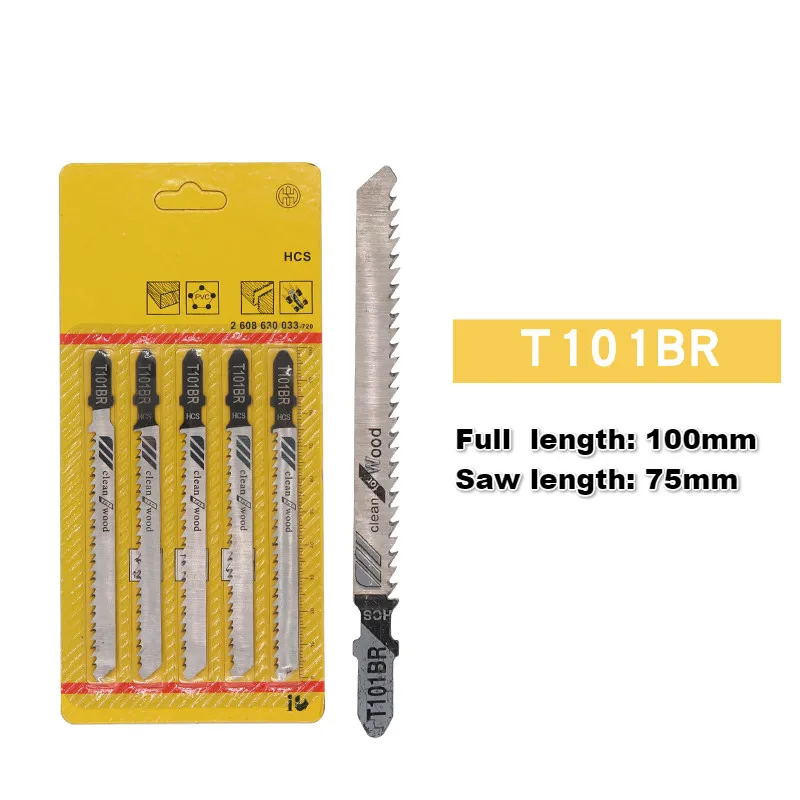 Bộ 5 Bộ Ghép Hình Lưỡi Dao Lưỡi Cắt Gỗ Lưỡi Cưa T111C T111D T144D T244D T344D T118A T127D T101B Dùng Cho Máy Khoan Dewalt Hitachi makita Festool