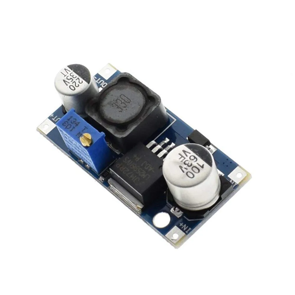 10Pcs LM2596HVS DC-DC Adjustable Step Down Buck Converter Power Module 4.5-53V To 3-40V DC to DC