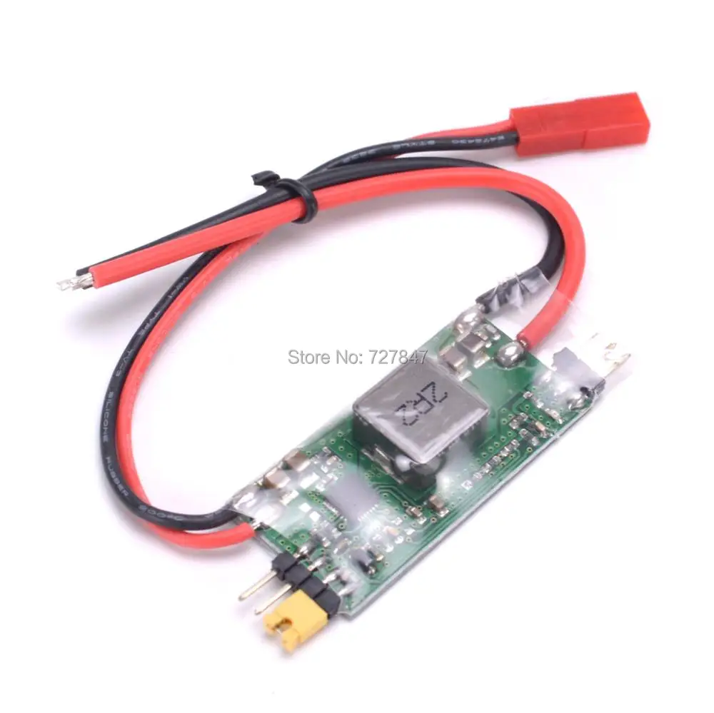 HENGE 8A UBEC Output 5V / 6V 6A / 8A Max 12A Inport 7V-25.5V 2-6S Lipo / 6-16 Cell Ni-Mh Input Switch Mode BEC for RC Quadcopter