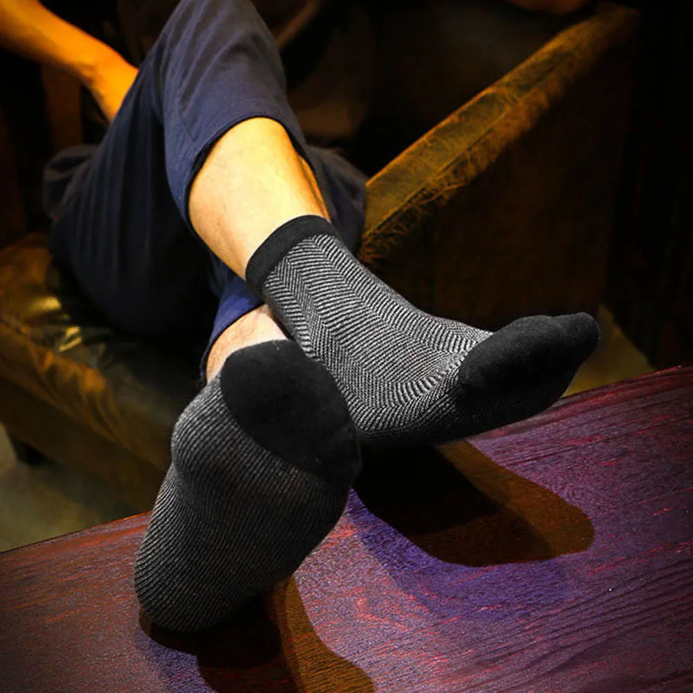 

Men Socks Fashion Sport Spring Autumn Casual Breathable Deodorant Pure Cotton Middle Style Classic Business Socks