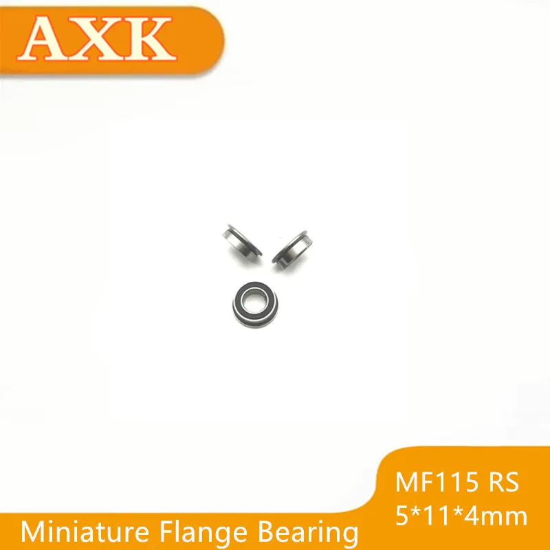 

2023 Real Top Fashion Mf115-2rs Bearing 5x11x4mm ( 10 Pcs ) Abec-1 Miniature Flanged Mf115rs Ball Bearings Lf-1150ddy04