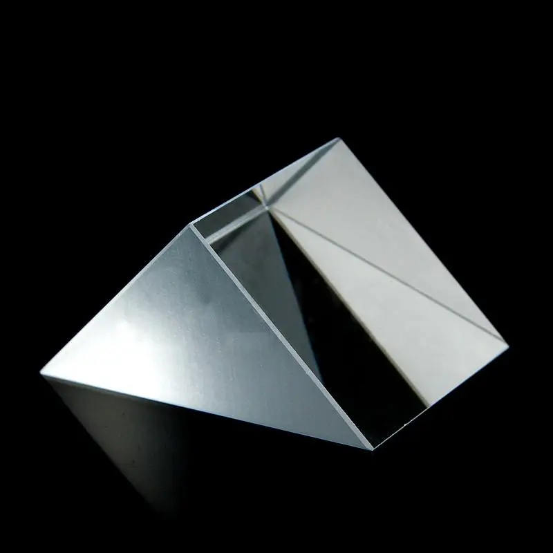 

30x30x30mm Optical Glass Prisms Triangular Lsosceles Right Angle K9 Prisms Lens Optics