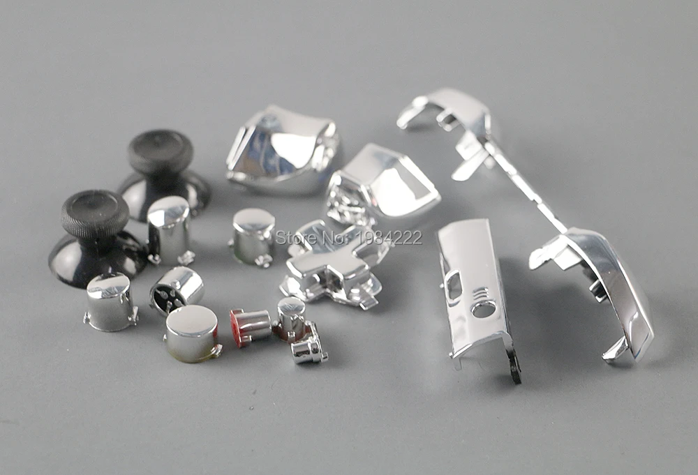 30 juegos para Xbox One S controlador delgado parachoques botones de activación Dpad LB RB LT RT Mod Kit juego completo de botones Accesorios