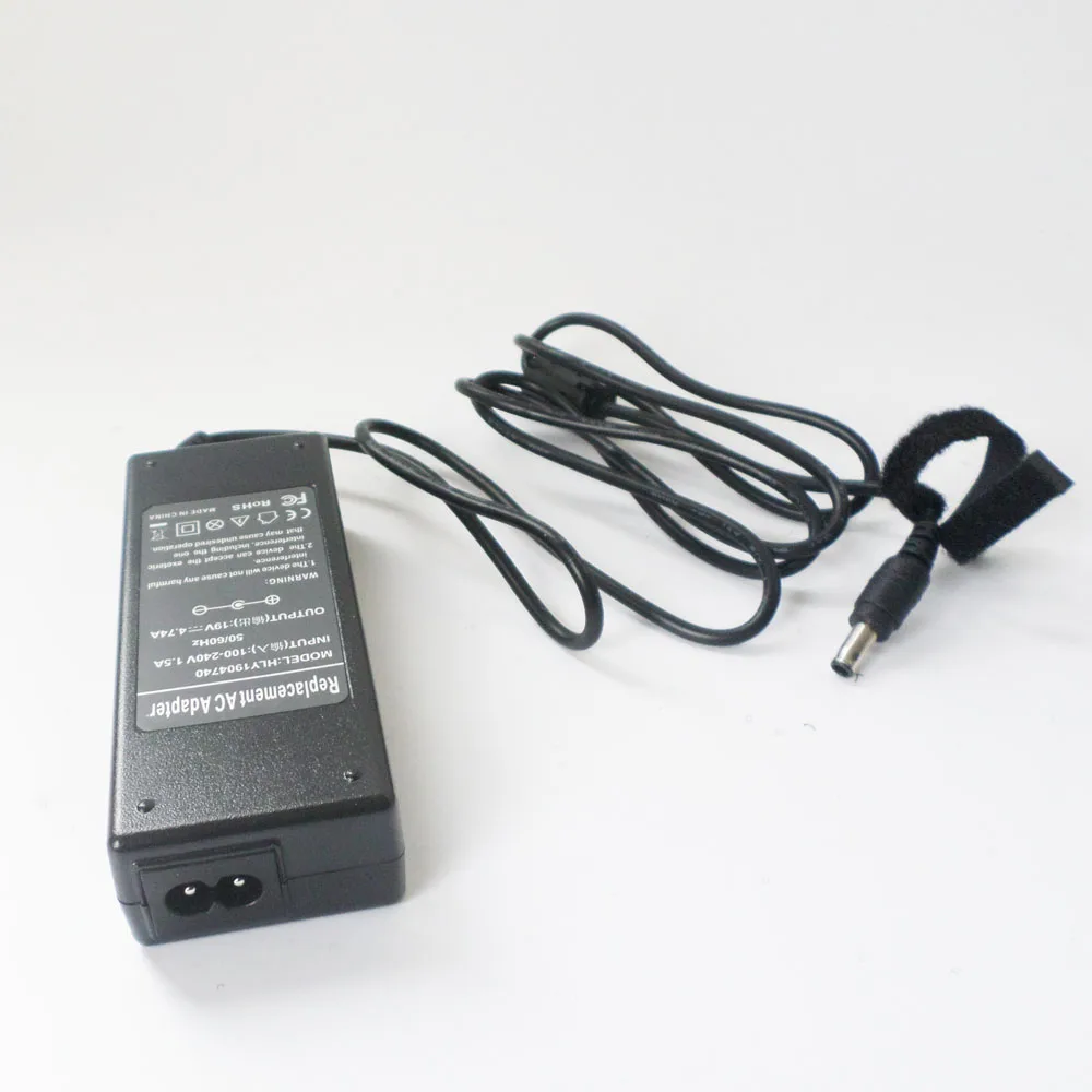 19V 4.74A AC Adapter For Samsung NT-RV511 R39 R45 R46 R50 R55 RV711 NP-P230 NT-P230 NP-R610 AA-PA1N90W Power Supply Charger Plug