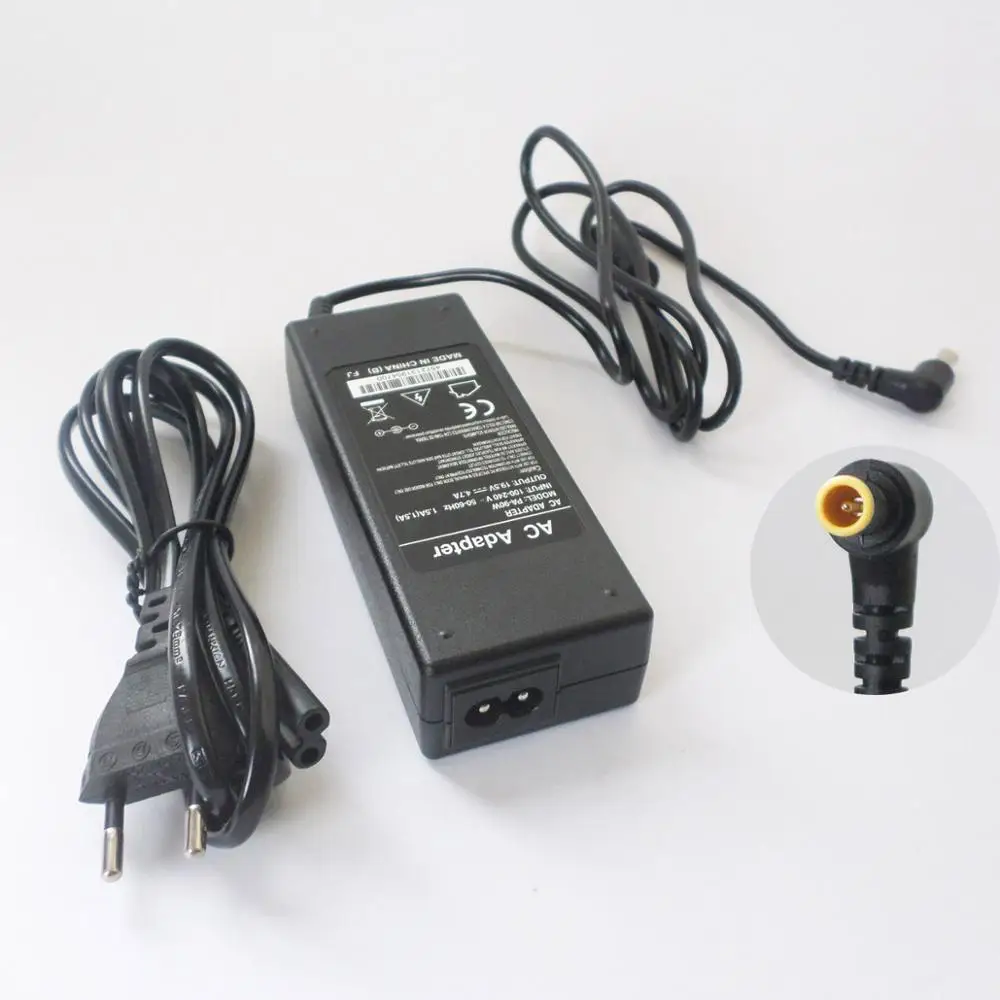 

Power Supply AC Adapter For Sony Vaio PCG-FR PCG-GRX PCG-NV VGN-AX VGN-BX VGN-CR 19.5V 4.7A Battery Charger