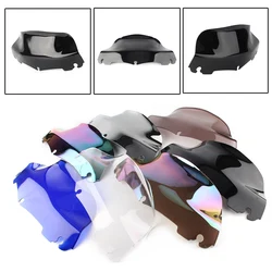 Electra Glide Street Touring Motorbike Windshield Windscreen For Harley 2014 2015 2016  9'' 9 Inches Wave ABS Plastic