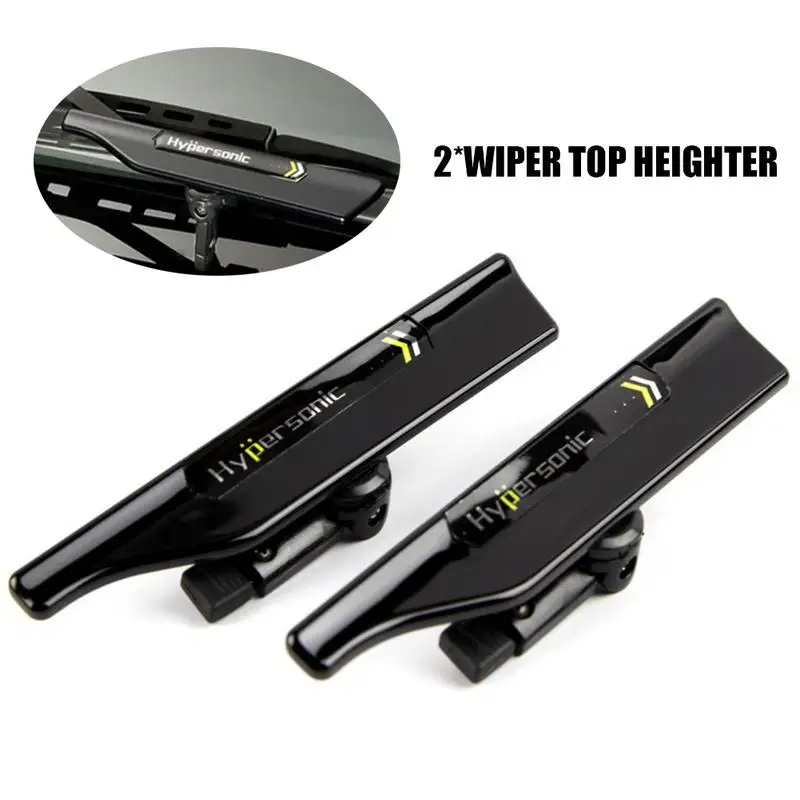 Hypersonic Car Wiper Pressure Top Stand Windshield Black Wiper Wing Blade Spoiler Car Accessories for peugeot 307