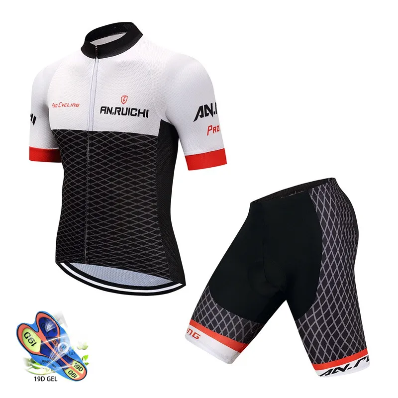 Summer Cycling Jersey Set Men\'s Short Sleeve Cycling Clothing Sportswear Outdoor Mtb Ropa Ciclismo Bike Wear