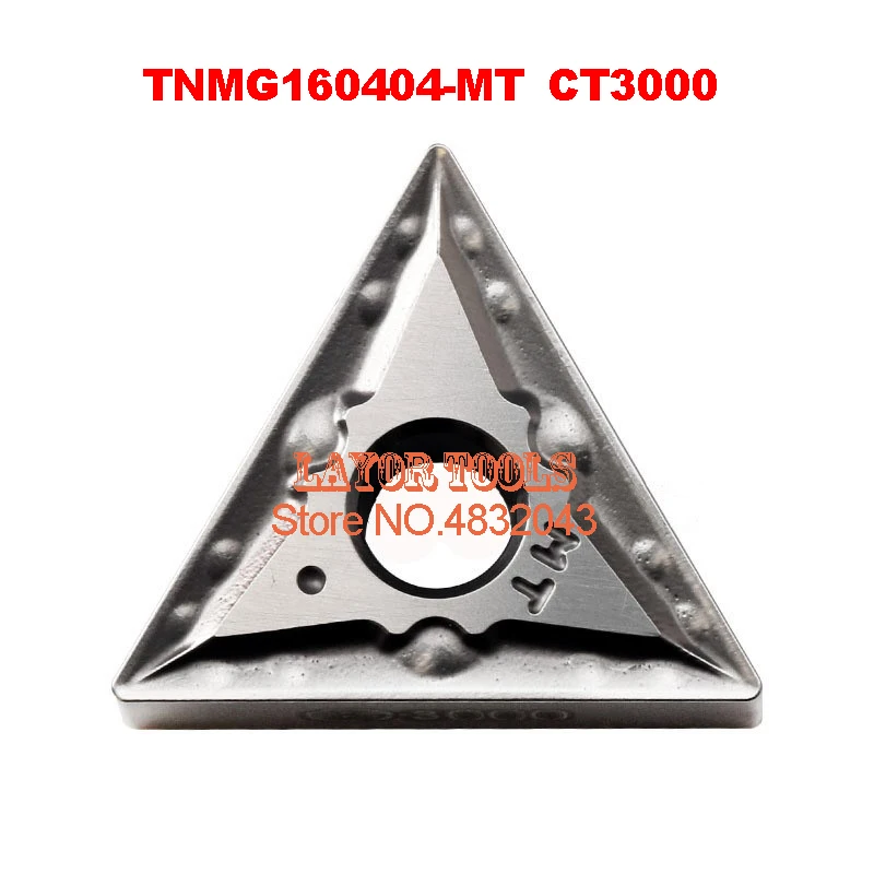 

TNMG160404-MT CT3000, 10pcs Cnc Lathe Dedicated Blade, Suitable For Outer Circle, Inner Hole Processing