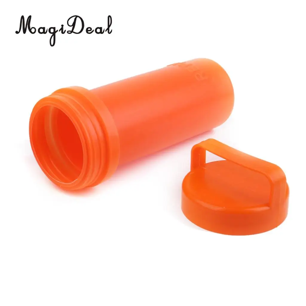 MagiDeal Kit de reparación duradera marina, cubo contenedor para Kayak, bote de goma inflable, naranja, accesorios para bote Yatch