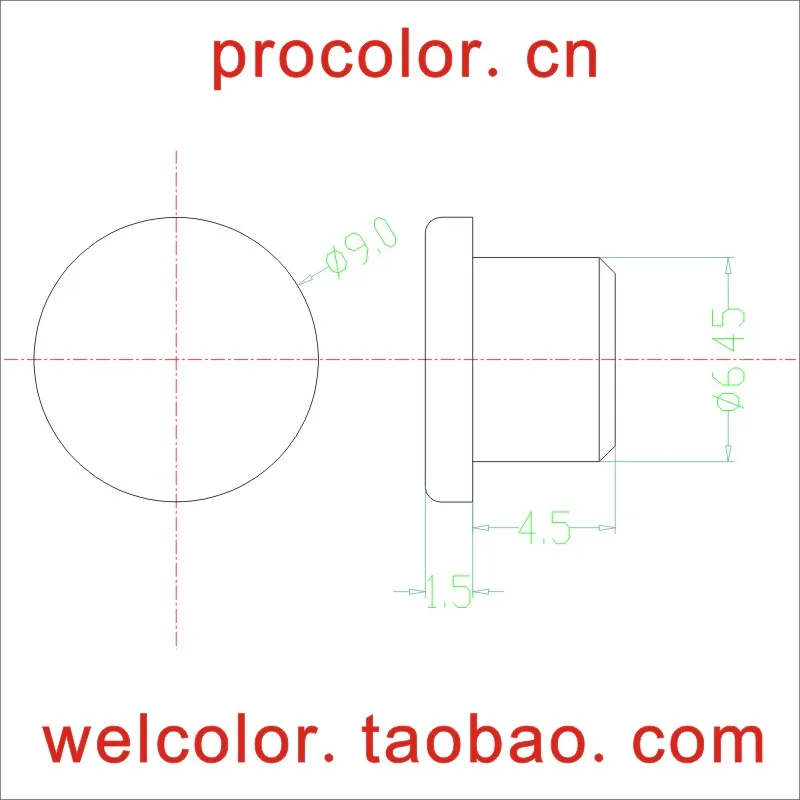 Factory Customized ECO-friendly Transparent black Silicone Rubber washer pull plugs seal 1 1.5 2 2.5 3 3.5 4.0 4.5 5 6.0 7 8 mm