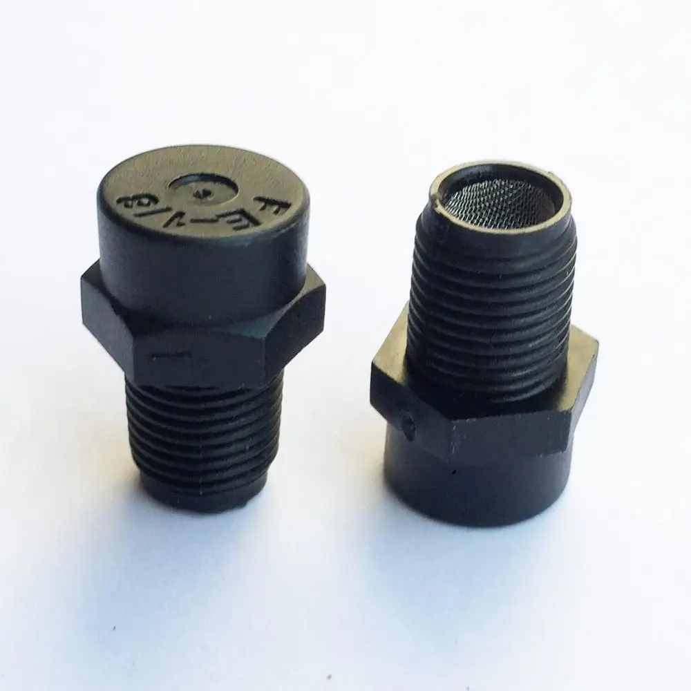 

10PCS Low-pressure Plastic Mist Nozzle, 1/8 male thread, Fogger for terrarium, anti-drip device,