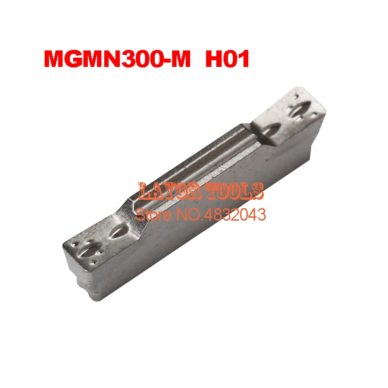 MGMN300-M H01, Two-headed Cnc Cutting Carbide Coating Turning Insert For Grooving Holder Mgehr & Mgivr