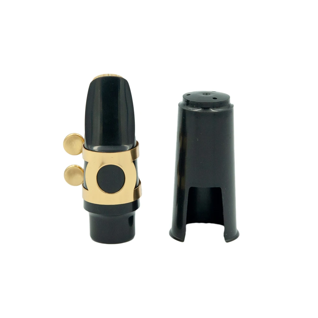 

ALTO Sax Saxophone Mouthpiece Plastic With Cap Metal Buckle Reed Mouthpiece Patches Pads Cushions Mouthpieces Accessories SET